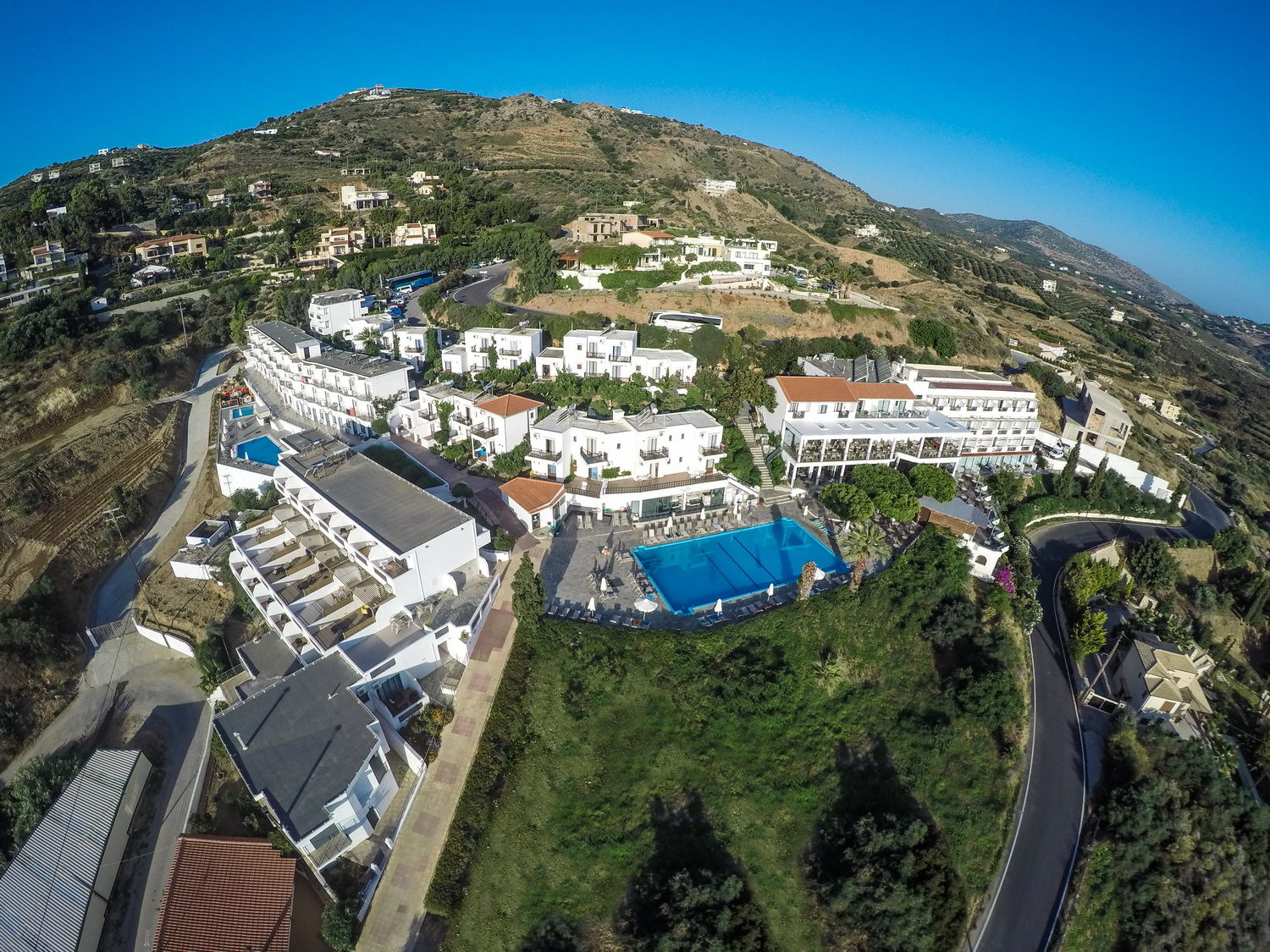 Panorama Village Hotel Agia Pelagia Exterior foto